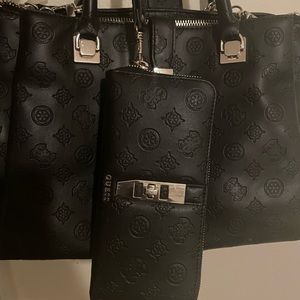 Guess handbag AND wallet/clutch